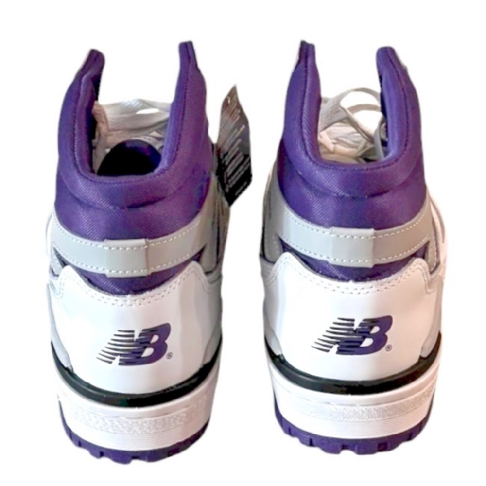 New Balance 650R Mens‎ Size 10.5 Shoes White Purple Sneakers New - Picture 6 of 9